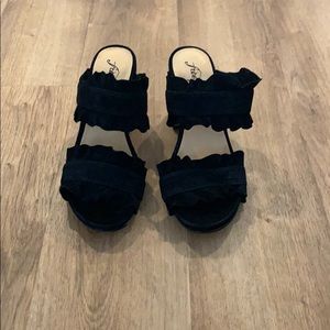 Free People Rosie Ruffle Heel